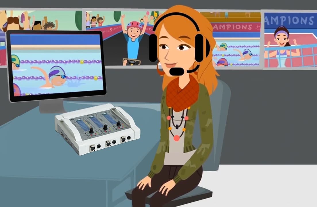 Off-tube and simultaneous translation booths