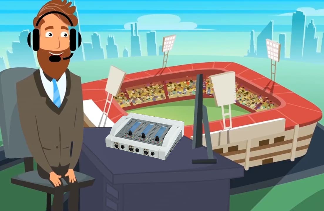 Remote production of sporting events