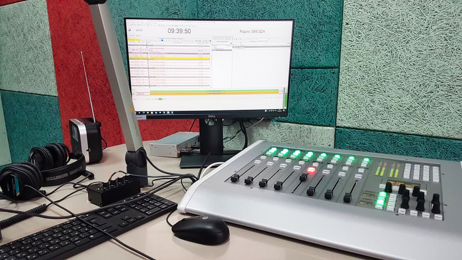 AEQ CAPITOL IP mixer in ZVEZDA RADIO WITH TRACT