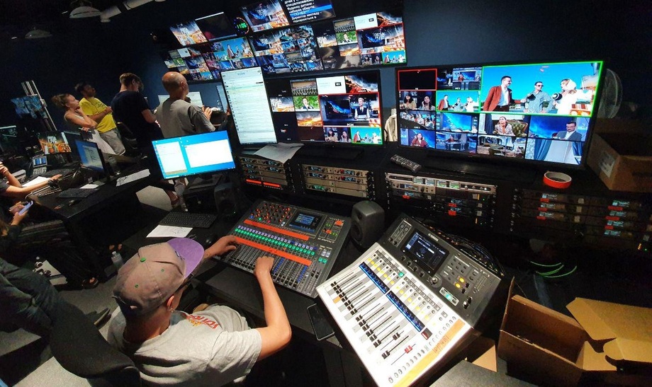 ODESSA LIVE TV Channel equipped with the AEQ Intercom System