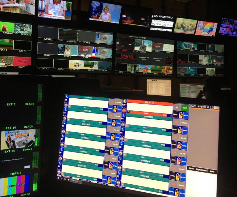 TVI USE SYSTEL IP MULTICONFERENCE SYSTEM BRINGING UP TO 60 COORDINATION CHANNELS 
