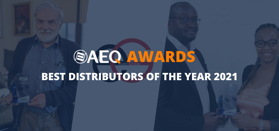 AEQ PRESENTS ITS TRADITIONAL AWARDS TO THE BEST DISTRIBUTORS OF THE YEAR
