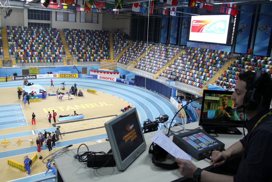 AEQ TECHNOLOGY AT ISTANBUL 2012 IAAF INDOOR WORLD CHAMPIONSHIP