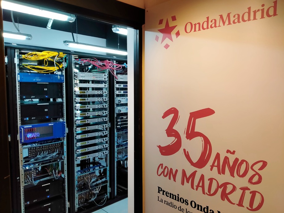 AEQ has technically updated Onda Madrid with new, IP-based, audio matrix, studios and communications