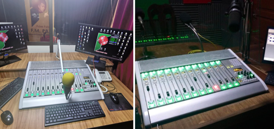 Radio Fides relies on AEQ Forum IP mixing console for local studios 