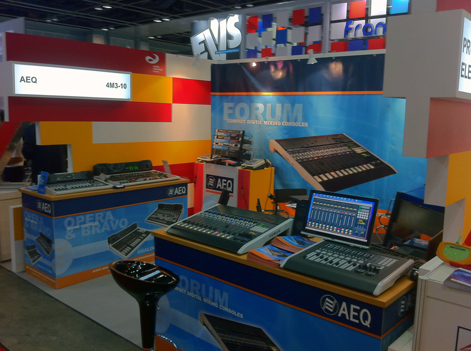 AEQ INTRODUCES NEW PRODUCTS AT BROADCASTASIA 2012