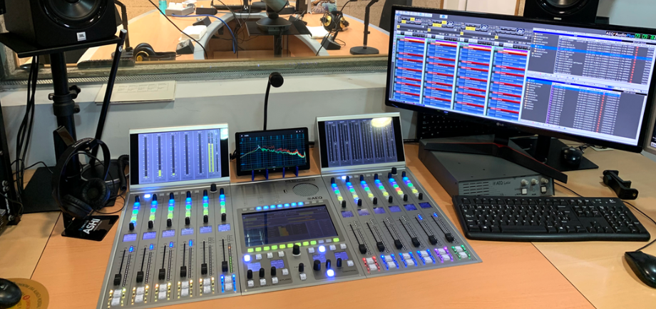 Spanish Radio San Vicente 92.5 renovates its main ONAIR studio with an AEQ ATRIUM console