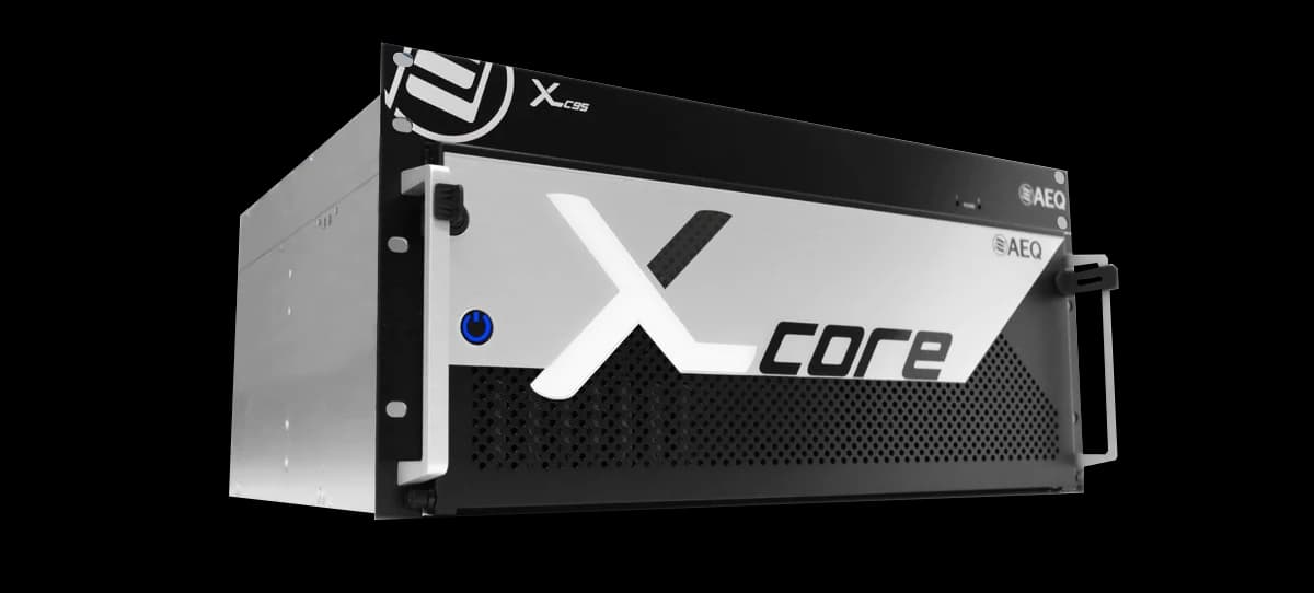 X_CORE engine front panel