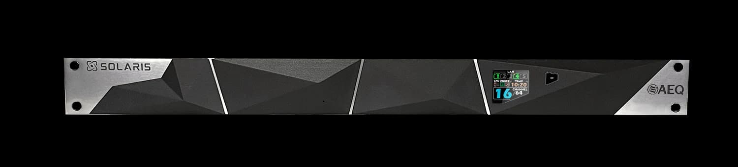 SOLARIS front panel