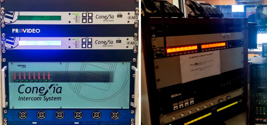 CANAL SUR in Seville completes its Intercom renovation with AEQ's CONEXIA system