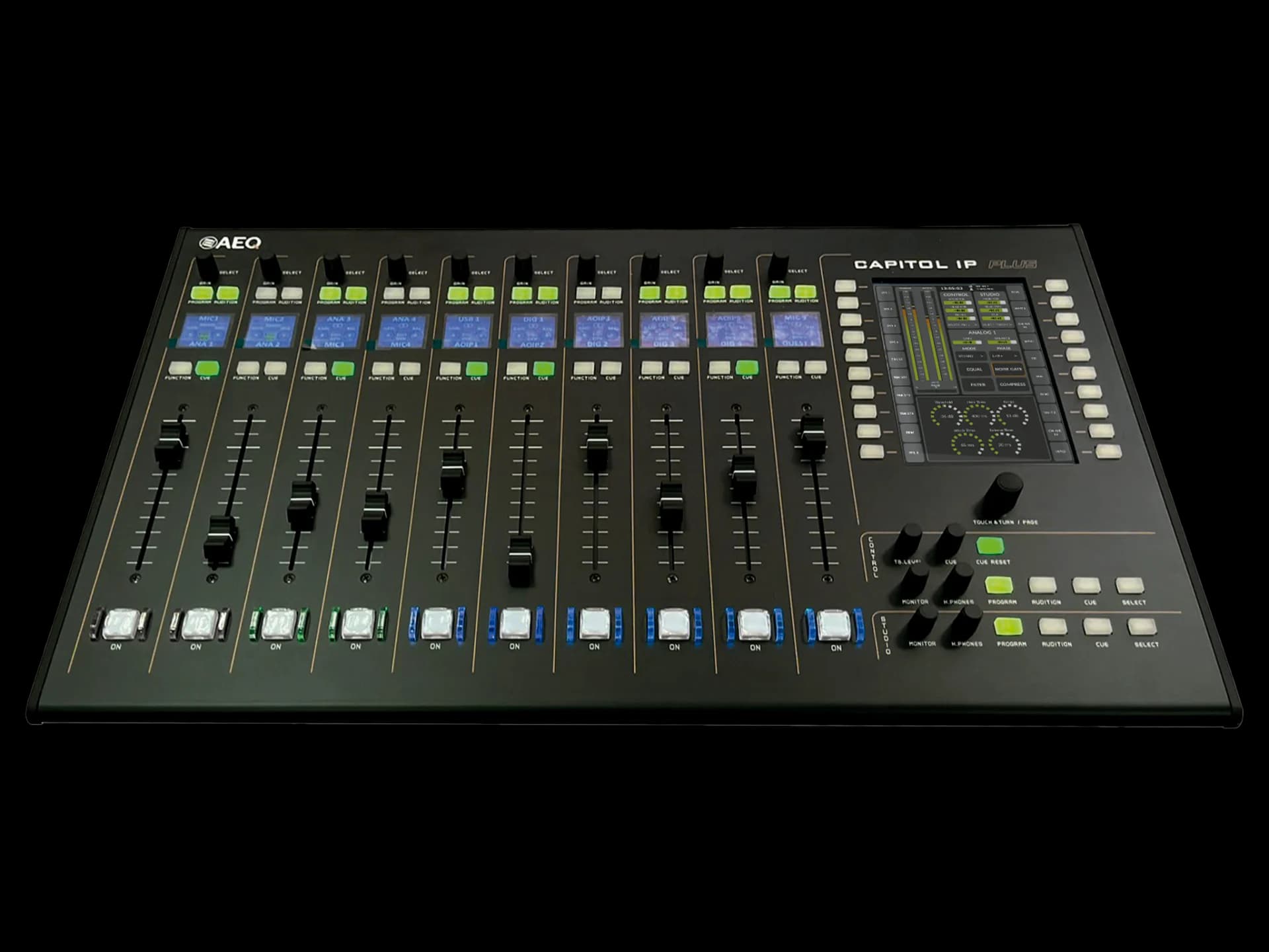 CAPITOL IP PLUS AT IBC 2025: THE COMPACT DIGITAL
CONSOLE REDEFINING ON AIR CONTROL