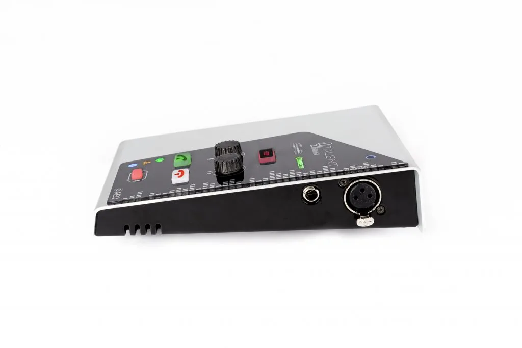 Phoenix TALENT side view with audio connectors