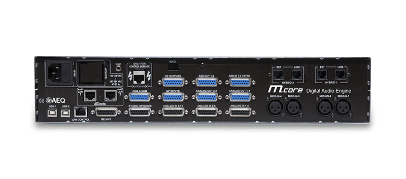 M_CORE PLUS connections