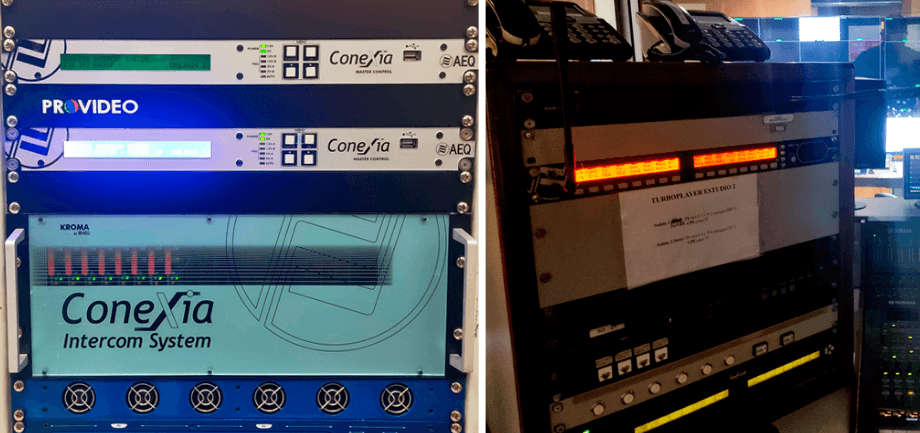 CANAL SUR in Seville completes its Intercom renovation with AEQ's CONEXIA system