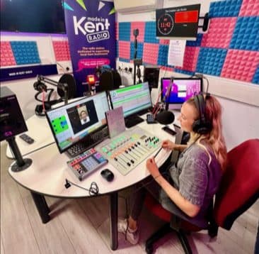Made-in-Kent Radio: the local radio station that boosts Kent businesses and relies on AEQ technology