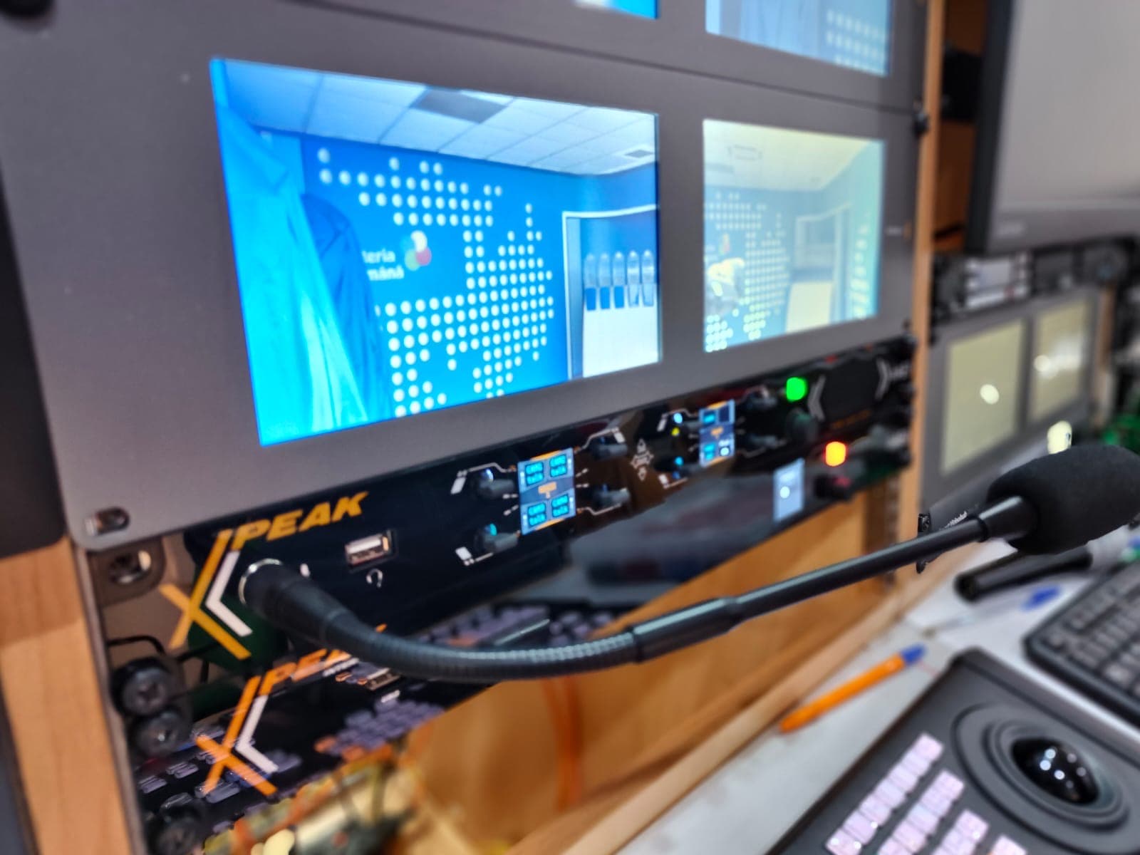 AEQ XPEAK INTERCOM FOR THE COORDINATION OF ROMANIAN LOTTERY DRAWS
