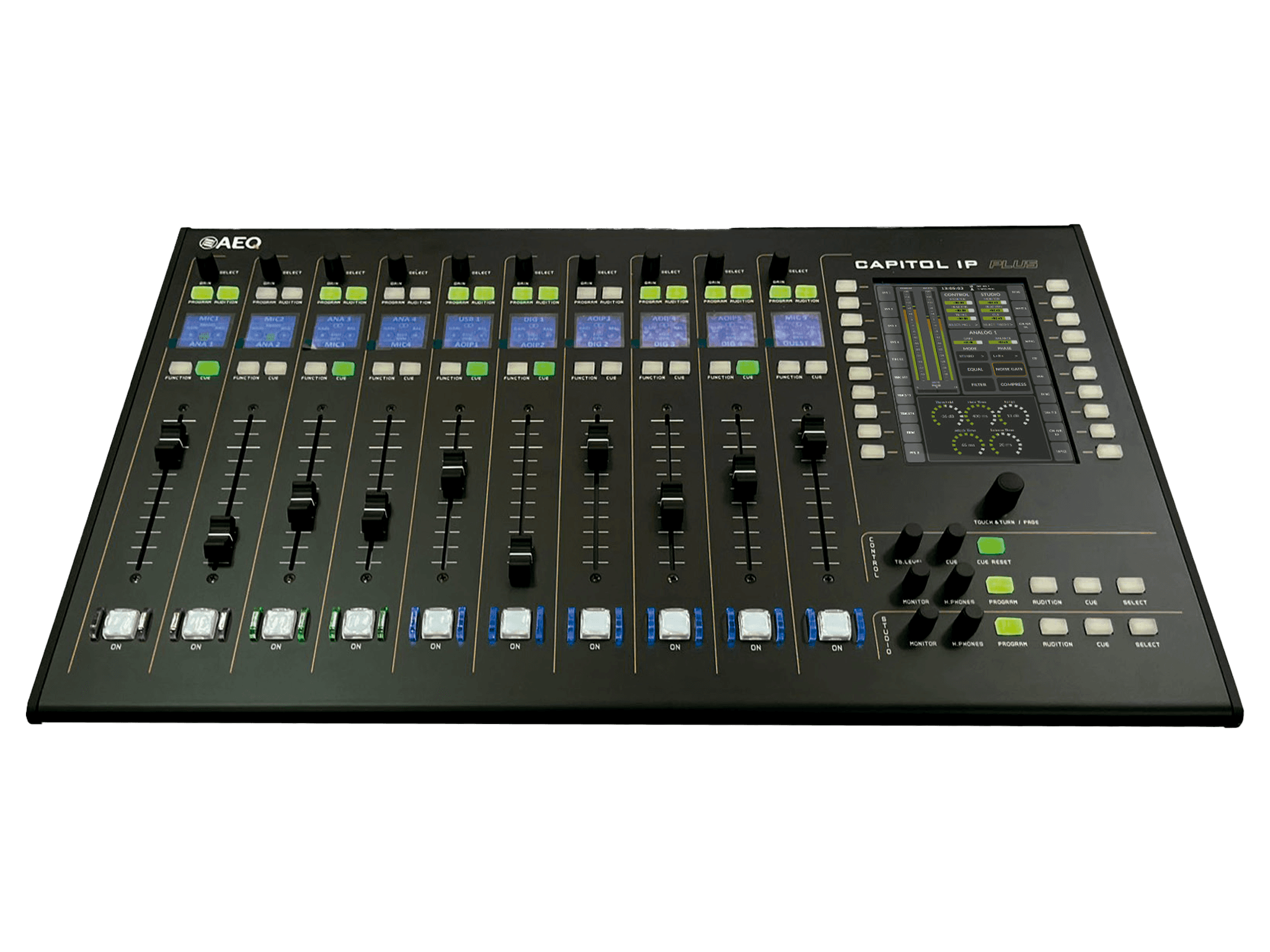 CAPITOL IP PLUS AT IBC 2025: THE COMPACT DIGITAL
CONSOLE REDEFINING ON AIR CONTROL