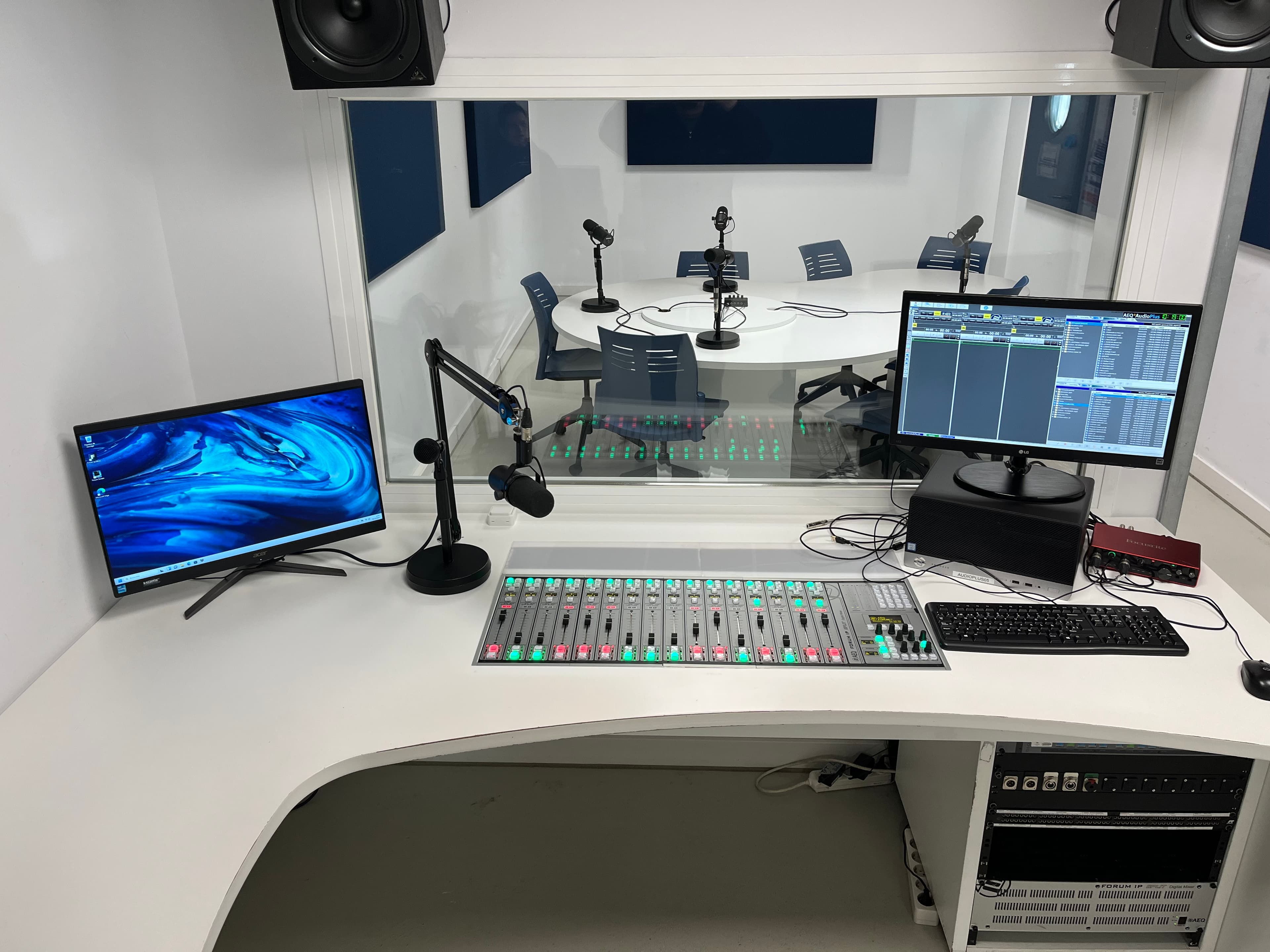 AEQ AUDIOPLUS PROMOTES TECHNOLOGICAL INNOVATION AT FRANCISCO DE VITORIA UNIVERSITY