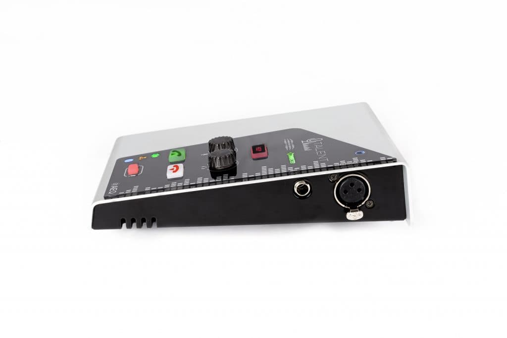 Phoenix TALENT side view with audio connectors