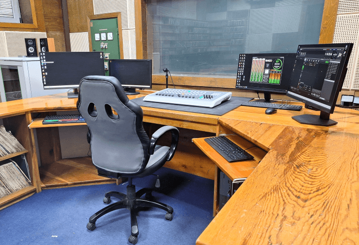 Radio Ulcinj upgrades its main studio with an AEQ CAPITOL IP digital console